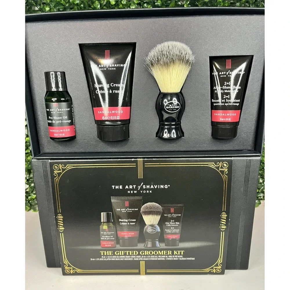 The Art of Shaving The Gifted Groomer Kit Sandalwood 4-PC Gift Set - NEW